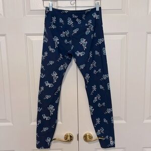 Lorna Jane Floral leggings Size Small